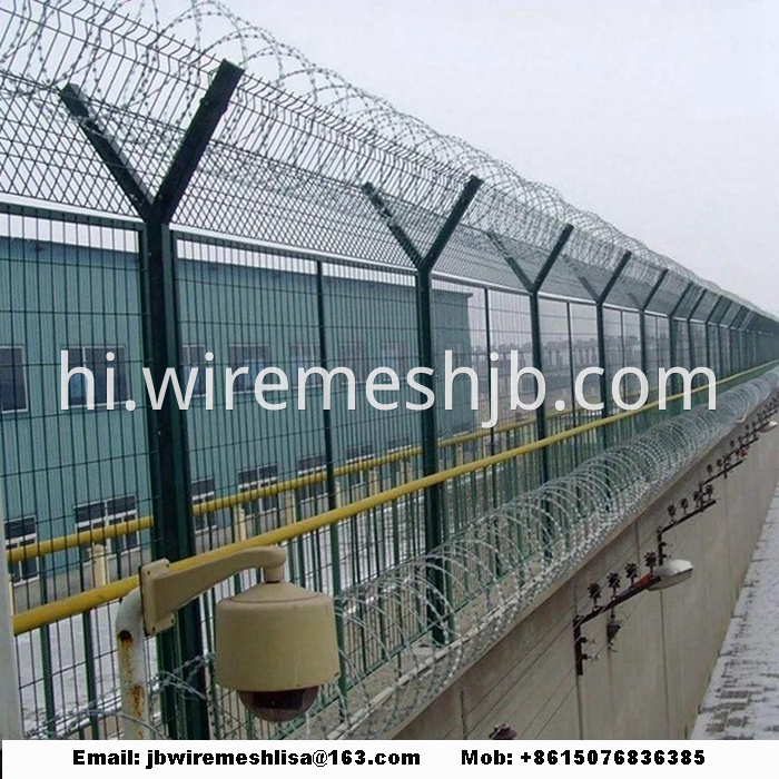 Y Type Welded Wire Mesh Fence/ Airport Fence